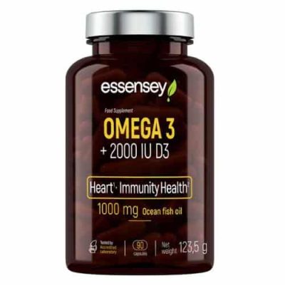 ESSENSEY OMEGA 3 + D3 2000IU 90 CAPS